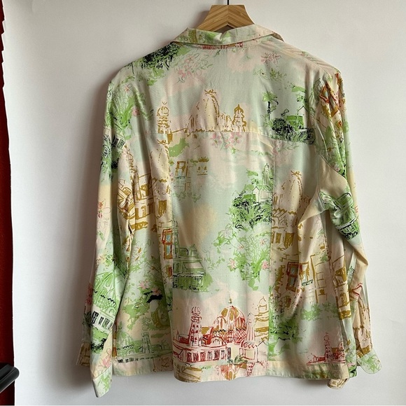 What if…? Womens Button Up Long Sleeve Shirt Sz L - Picture 2 of 8